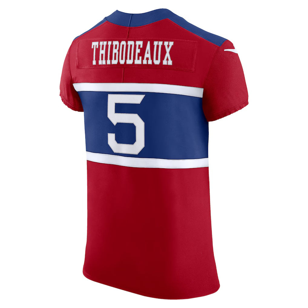 harde NY.Giants #5 Kayvon Thibodeaux Red Vapor F.U.S.E. Elite Player Stitched Jerseys