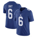 harde NY.Giants #6 Jaxson Dart Player Royal Limited Vapor Untouchable Home Game Stitched Jerseys