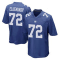 harde NY.Giants #72 Jermaine Eluemunor Player Royal Home Game Stitched Jerseys