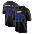 harde NY.Giants #97 Dexter Lawrence II Player Black Carbon Fashion Stitched Jerseys