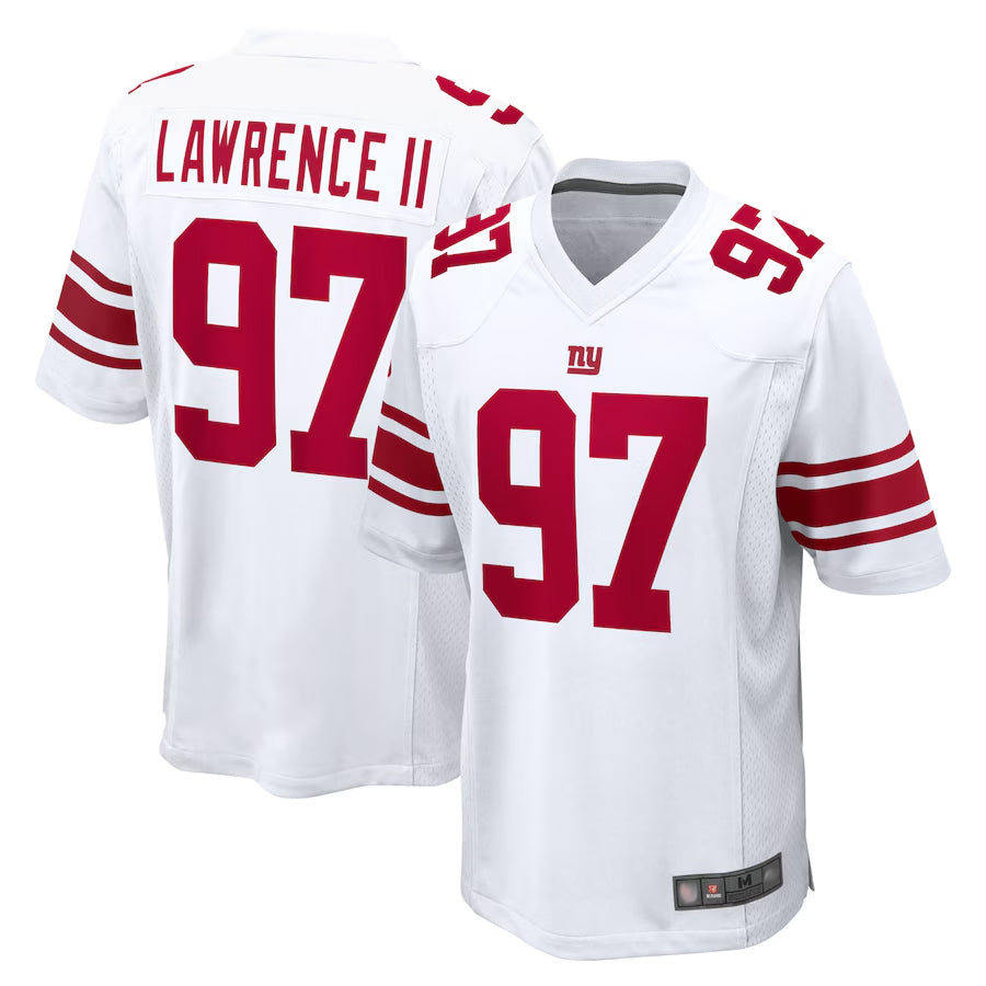 harde NY.Giants #97 Dexter Lawrence II Player White Game Stitched Jerseys