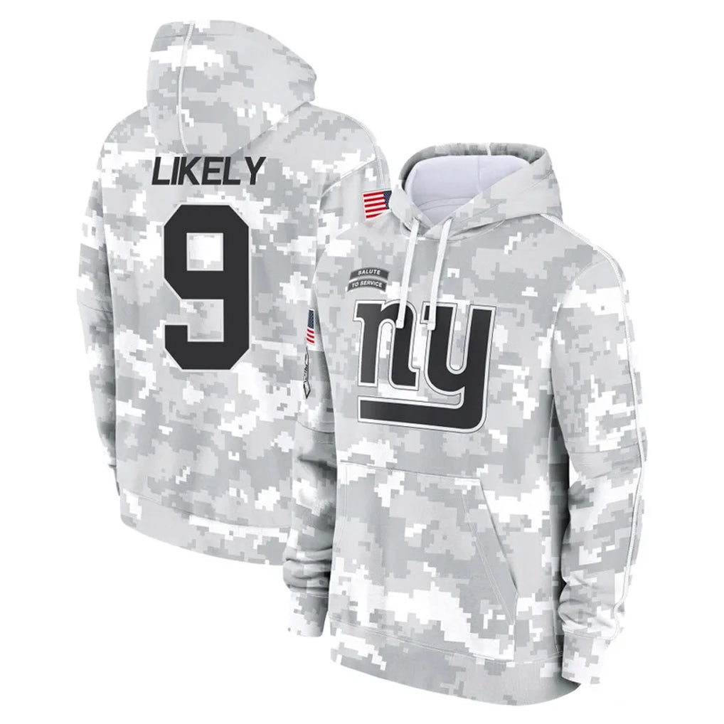 harde NY.Giants #9 Lsaiah Likely Player Arctic Camo Salute to Service Pullover Hoodies Limited Game Stitched Jerseys