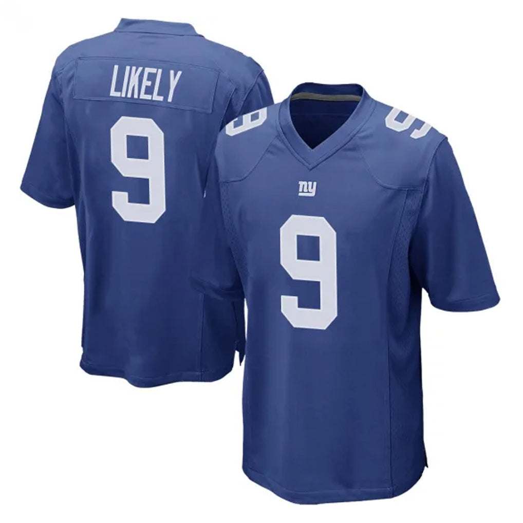 harde NY.Giants #9 Lsaiah Likely Player Royal Home Game Stitched Jerseys