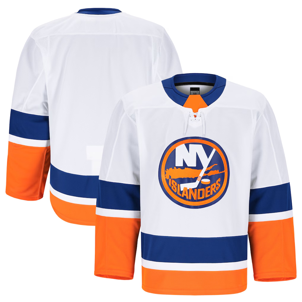 harde NY.Islanders White Away Authentic Pro Jerseys