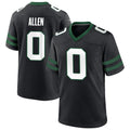 harde NY.Jets #0 Braelon Allen Player Black Home Game Stitched Jerseys