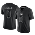 harde NY.Jets #0 Braelon Allen Player Black REFLECTIVE Limited Stitched Jerseys