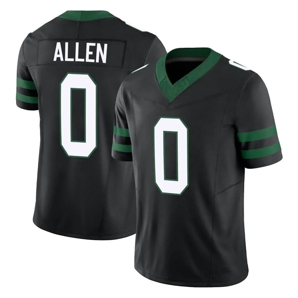 harde NY.Jets #0 Braelon Allen Player Black Vapor F.U.S.E. Limited Stitched Jerseys