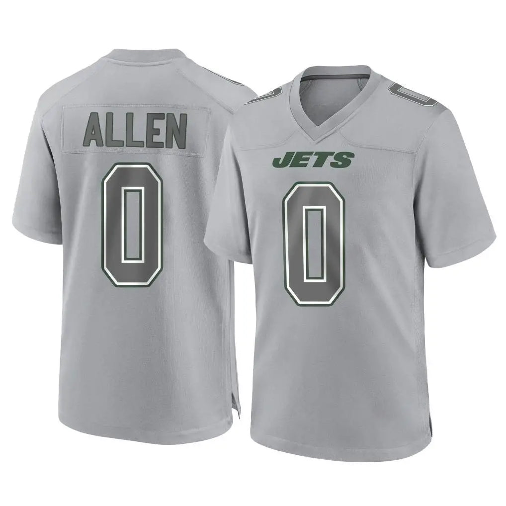 harde NY.Jets #0 Braelon Allen Player Gray Limited Atmosphere Fashion Home Game Stitched Jerseys