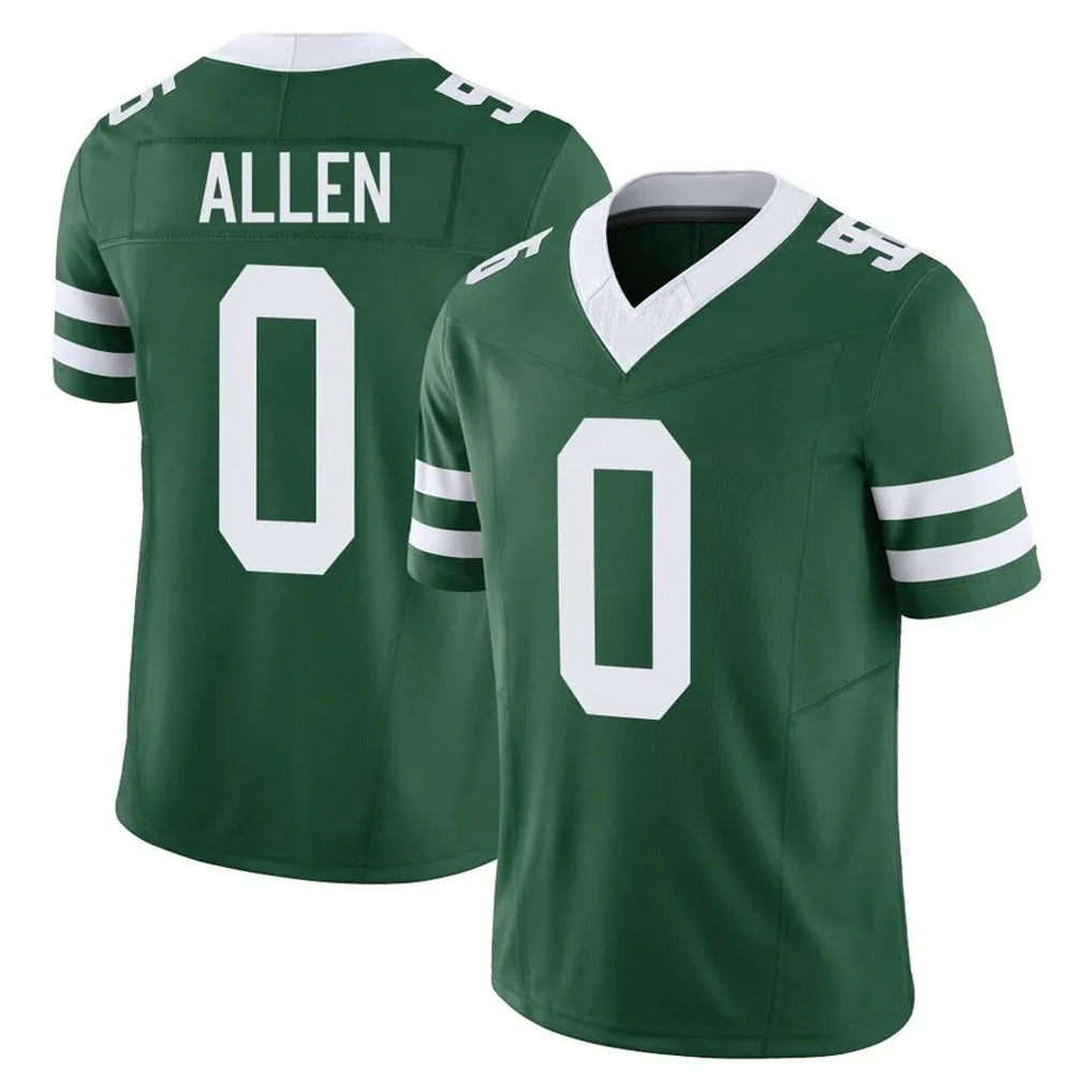harde NY.Jets #0 Braelon Allen Player Green Legacy Limited Vapor F.U.S.E. Home Game Stitched Jerseys