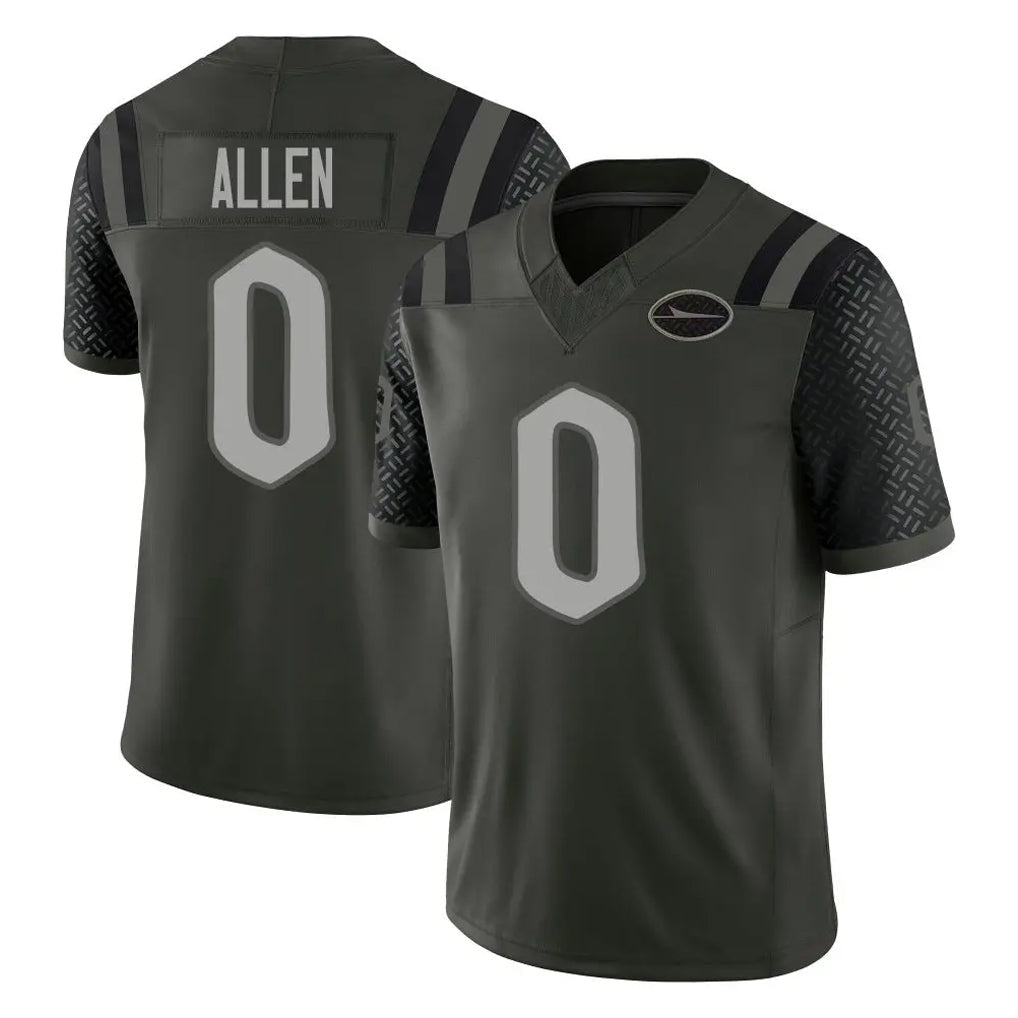 harde NY.Jets #0 Braelon Allen Player Green Limited 2025 Rivalries Collection Home Game Stitched Jerseys