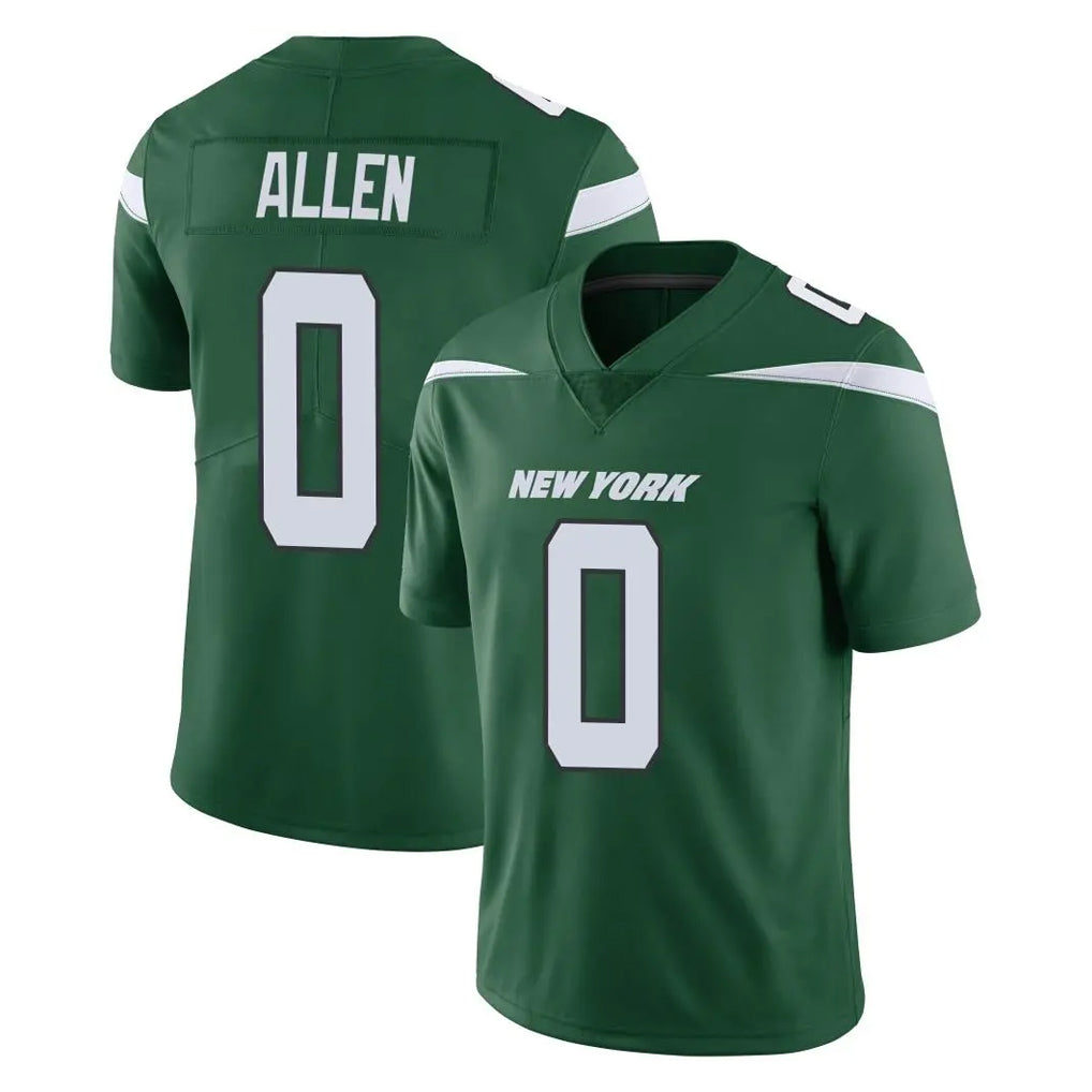 harde NY.Jets #0 Braelon Allen Player Green Limited Vapor Home Game Stitched Jerseys