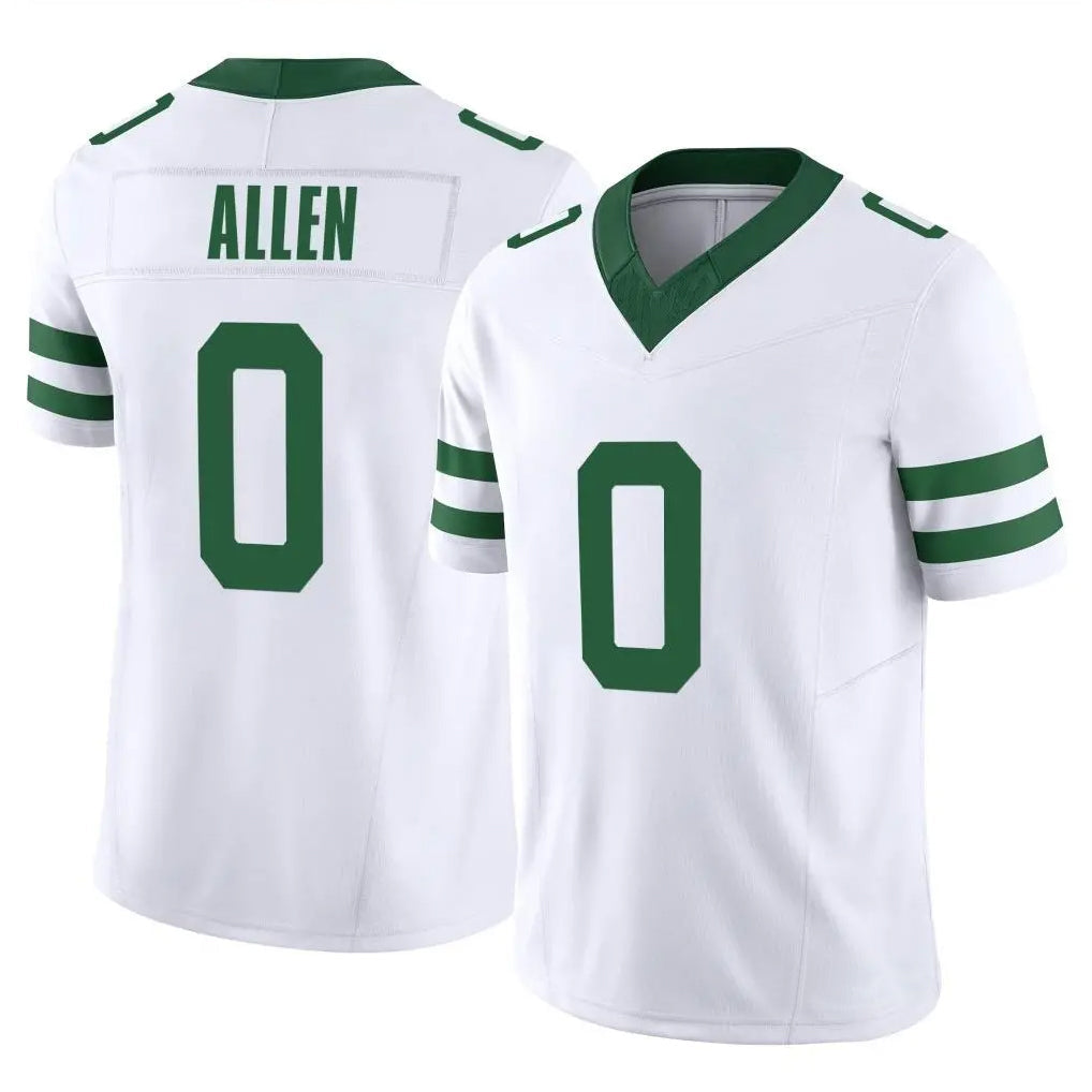 harde NY.Jets #0 Braelon Allen Player White Vapor F.U.S.E. Limited Stitched Jerseys