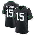 harde NY.Jets #15 Adonai Mitchell Player Black Legacy Home Game Stitched Jerseys
