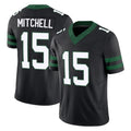 harde NY.Jets #15 Adonai Mitchell Player Black Limited Legacy Vapor F.U.S.E. Home Game Stitched Jerseys