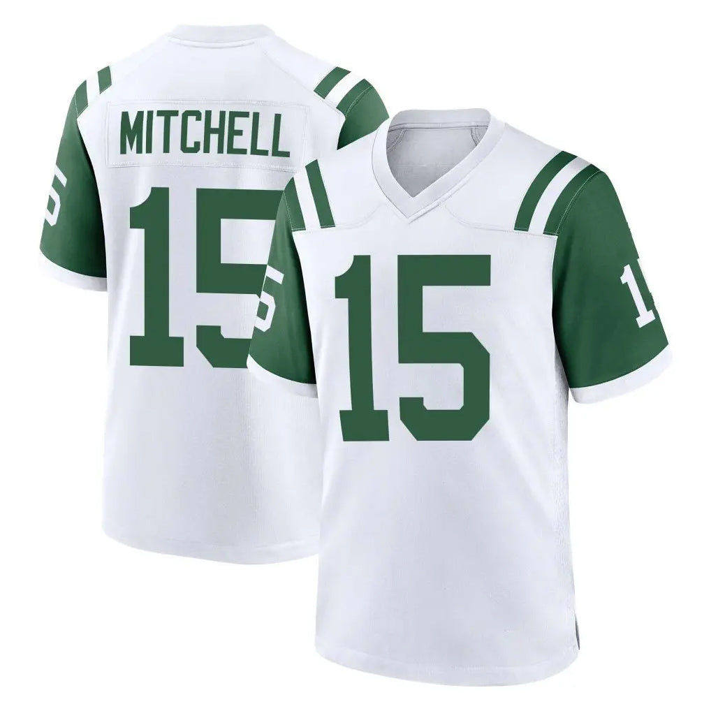 harde NY.Jets #15 Adonai Mitchell Player White Classic Home Game Stitched Jerseys