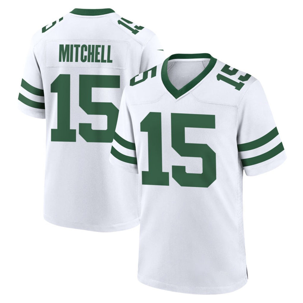 harde NY.Jets #15 Adonai Mitchell Player White Legacy Home Game Stitched Jerseys