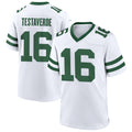 harde NY.Jets #16 Vinny Testaverde Player White Home Game Stitched Jerseys