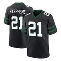 harde NY.Jets #21 Brandon Stephens Player Black Legacy Home Game Stitched Jerseys