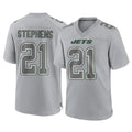 harde NY.Jets #21 Brandon Stephens Player Gray Limited Atmosphere Fashion Home Game Stitched Jerseys