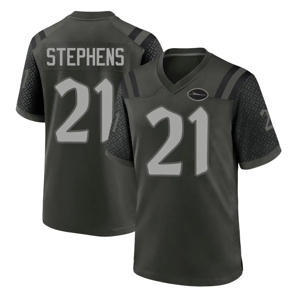 harde NY.Jets #21 Brandon Stephens Player Green 2025 Rivalries Collection Home Game Stitched Jerseys