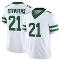 harde NY.Jets #21 Brandon Stephens Player White Legacy Limited Vapor F.U.S.E. Home Game Stitched Jerseys