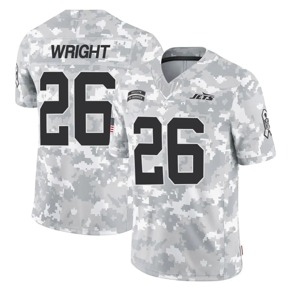 harde NY.Jets #26 Nahshon Wright Player Arctic Camo Salute to Service Limited Game Stitched Jerseys