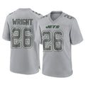 harde NY.Jets #26 Nahshon Wright Player Gray Limited Atmosphere Fashion Home Game Stitched Jerseys