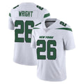 harde NY.Jets #26 Nahshon Wright Player White Spotlight Limited Vapor Home Game Stitched Jerseys