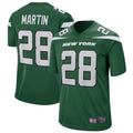 harde NY.Jets #28 Curtis Martin Player Green Game Stitched Jerseys
