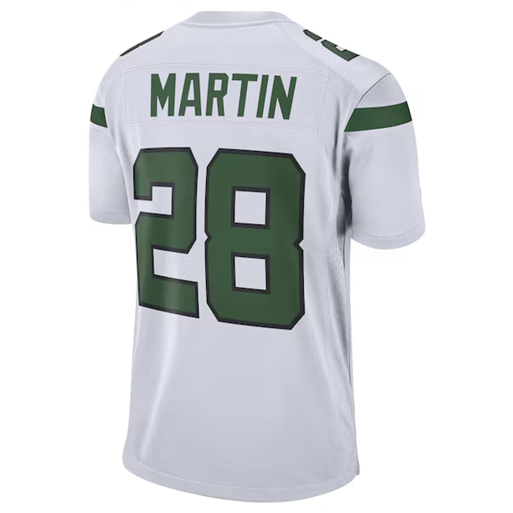 harde NY.Jets #28 Curtis Martin Player White Game Stitched Jerseys
