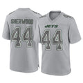 harde NY.Jets #44 Jamien Sherwood Player Gray Limited Atmosphere Fashion Home Game Stitched Jerseys