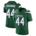 harde NY.Jets #44 Jamien Sherwood Player Green Limited Vapor Home Game Stitched Jerseys