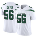 harde NY.Jets #56 Demario Davis Player White Limited Vapor F.U.S.E. Home Game Stitched Jerseys