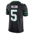 harde NY.Jets #5 Garrett Wilson Legacy Black Alternate Vapor F.U.S.E. Limited Stitched Jerseys
