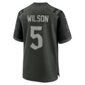 harde NY.Jets #5 Garrett Wilson Player Gotham Green Rivalries Collection Game Stitched Jerseys