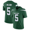 harde NY.Jets #5 Garrett Wilson Player Green Limited Vapor Home Game Stitched Jerseys