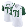 harde NY.Jets #71 Josh Myers Player White Classic Home Game Stitched Jerseys