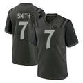 harde NY.Jets #7 Geno Smith Player Green 2025 Rivalries Collection Home Game Stitched Jerseys