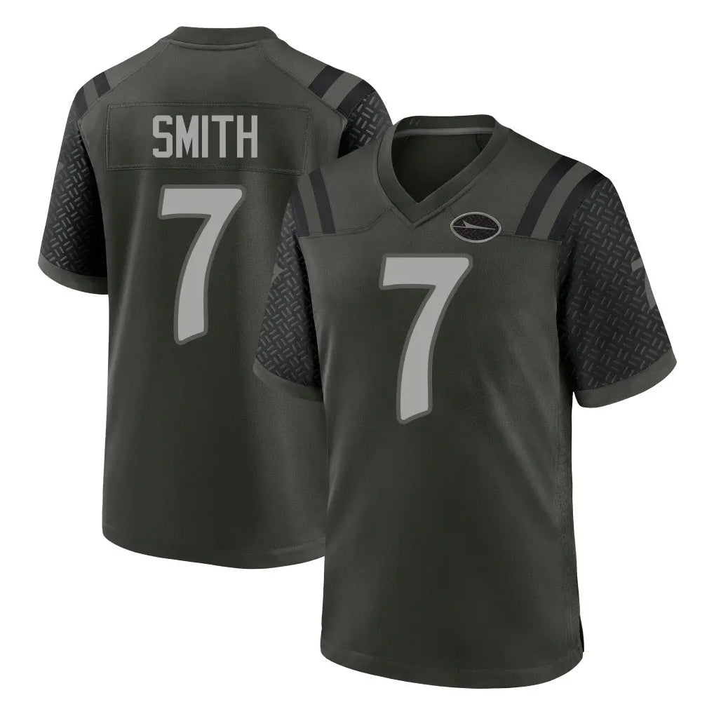 harde NY.Jets #7 Geno Smith Player Green 2025 Rivalries Collection Home Game Stitched Jerseys