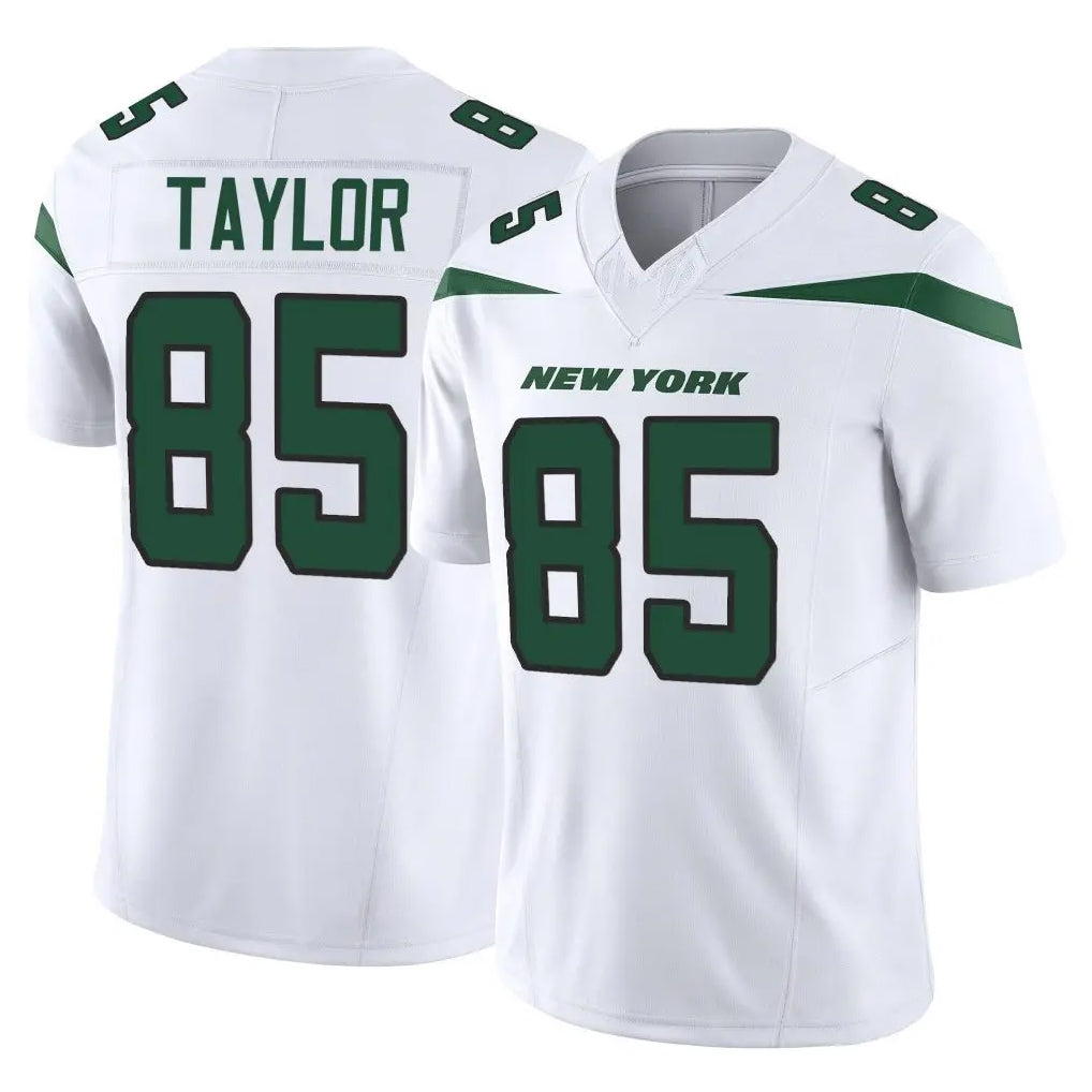 harde NY.Jets #85 Mason Taylor Player White Limited Vapor F.U.S.E. Home Game Stitched Jerseys