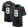 harde NY.Jets #8 Andre Cisco Player Black Legacy Home Game Stitched Jerseys