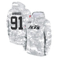 harde NY.Jets #91 Jowon Briggs Player Arctic Camo Salute to Service Pullover Hoodies Limited Game Stitched Jerseys