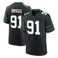 harde NY.Jets #91 Jowon Briggs Player Black Legacy Home Game Stitched Jerseys
