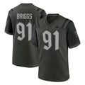 harde NY.Jets #91 Jowon Briggs Player Green 2025 Rivalries Collection Home Game Stitched Jerseys