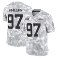 harde NY.Jets #97 Harrison Phillips Player Arctic Camo Salute to Service Limited Game Stitched Jerseys