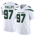 harde NY.Jets #97 Harrison Phillips Player White Limited Vapor F.U.S.E. Home Game Stitched Jerseys