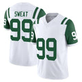 harde NY.Jets #99 T'Vondre Sweat Player White Limited Classic Vapor F.U.S.E. Home Game Stitched Jerseys