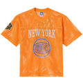 harde NY.Knicks OVO x  Orange Mesh Football Fashion Jerseys