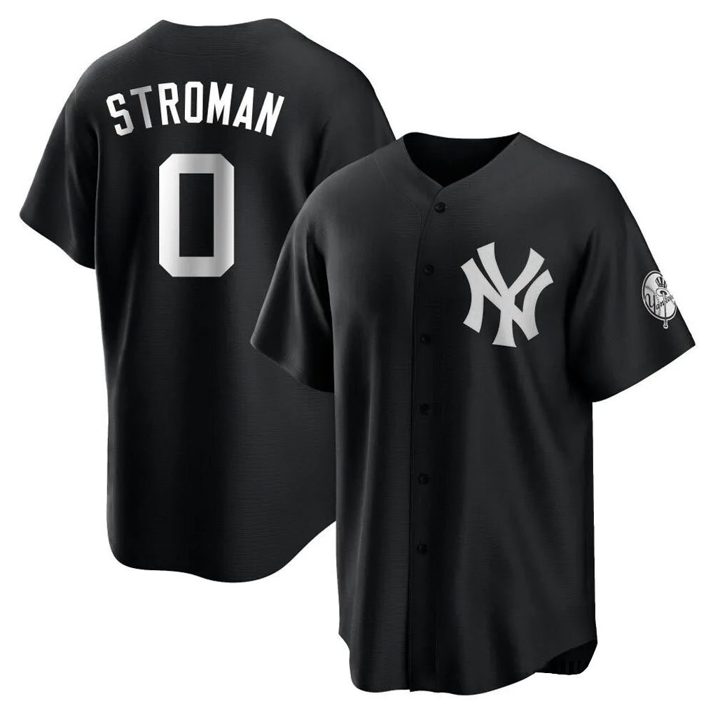 harde NY.Yankees #0 Marcus Stroman Player Black Game Stitched Jerseys