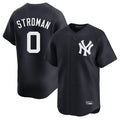 harde NY.Yankees #0 Marcus Stroman Player Navy Alternate Limited Home Stitched Jerseys